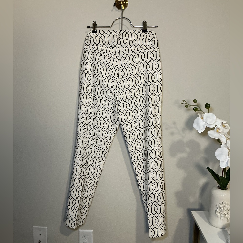 Geometric Patterned Pants - image 3